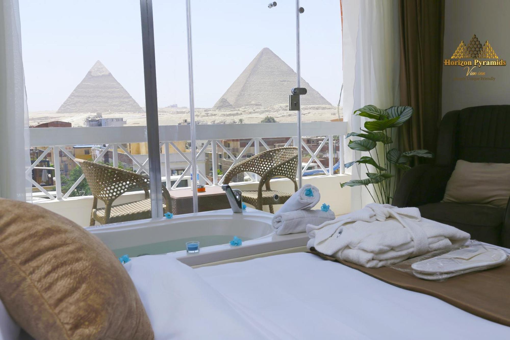 Horizon Pyramids View Inn Kafret el-Gabal 외부 사진