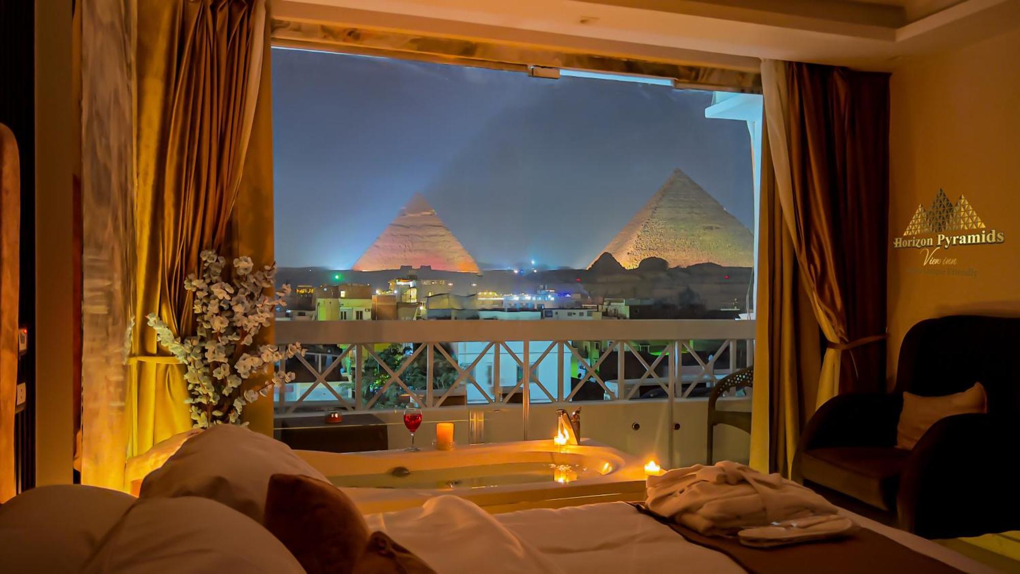 Horizon Pyramids View Inn Kafret el-Gabal 외부 사진