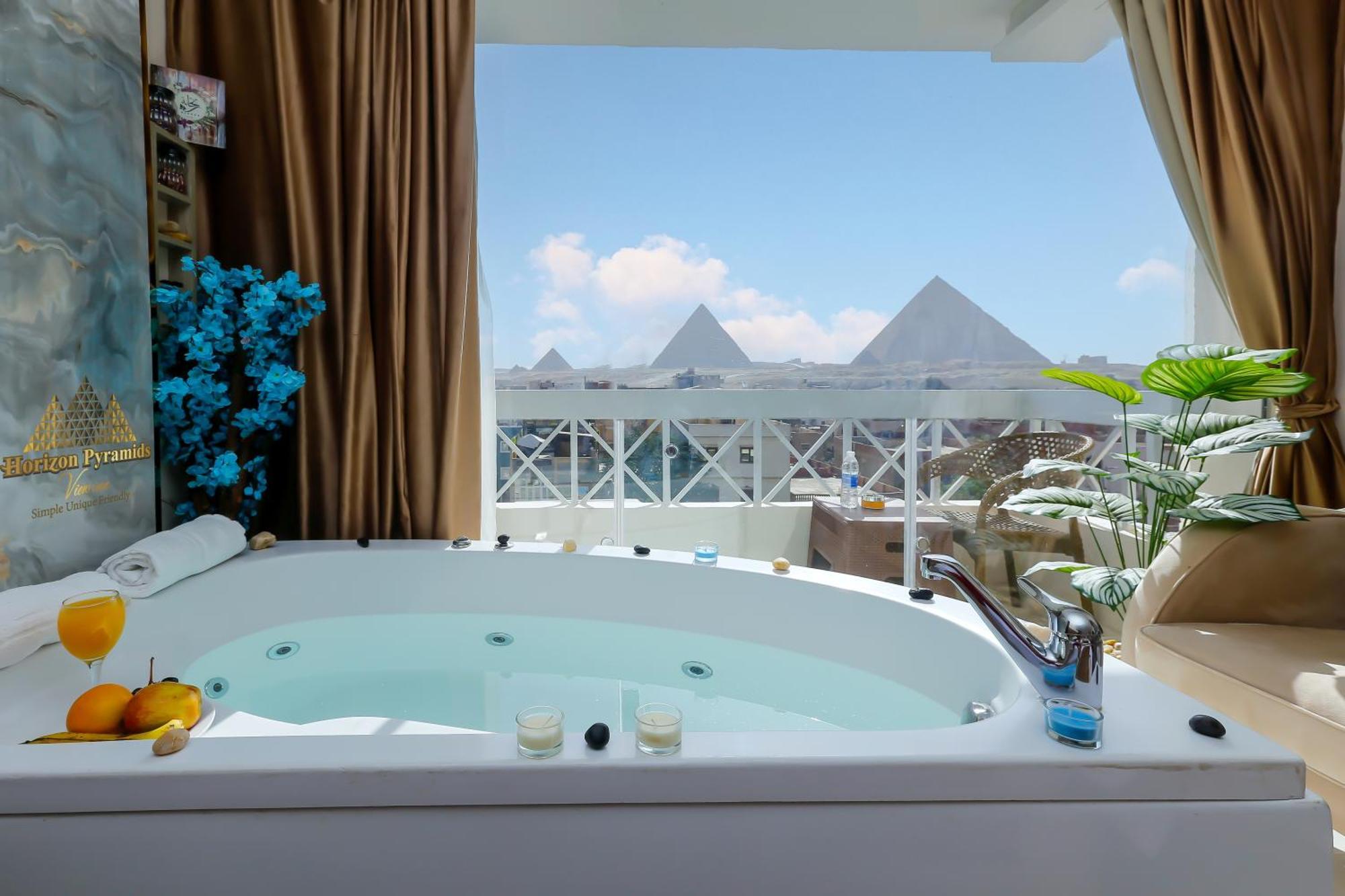 Horizon Pyramids View Inn Kafret el-Gabal 외부 사진