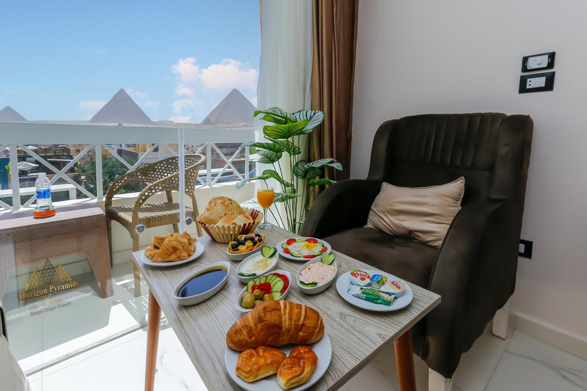 Horizon Pyramids View Inn Kafret el-Gabal 외부 사진